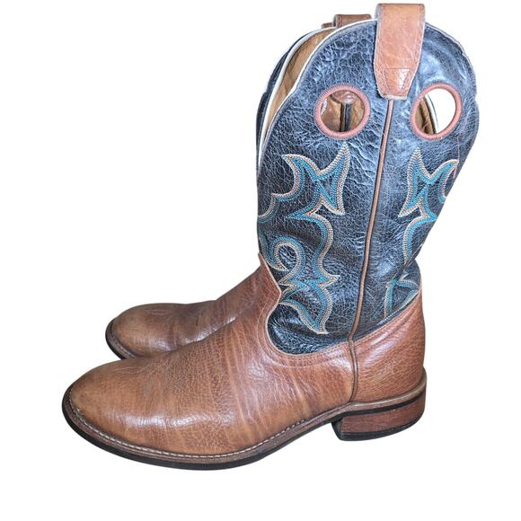 Boulet Round Toe Western Cowboys Ranch Western Oil Resistant Sole Boots 9.5 E
